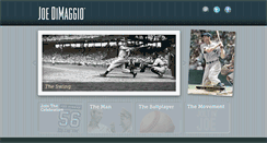 Desktop Screenshot of joedimaggio.com